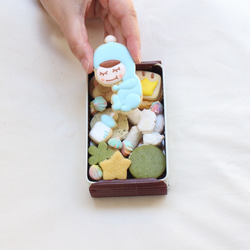 《名入れ可能、内祝、御出産祝に最適！》NEW BABY缶（手のひらサイズ） 7枚目の画像