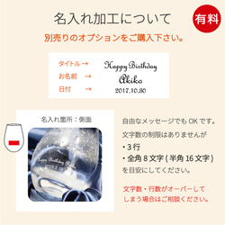 『当店人気NO.1』《送料無料》【12星座のタンブラーグラス】グラスは３色から選択★名入れ対応（有料） 6枚目の画像