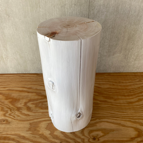 ☆一点物☆即日発送可☆ヒノキ 切り株 アルコールスタンド 丸太 オブジェ