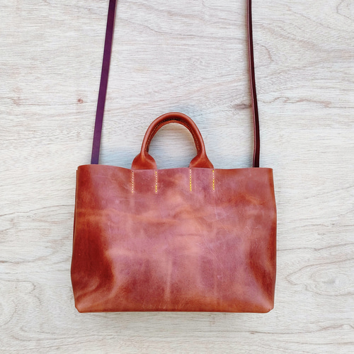 NEW【国産革】TRADさんの2wayバッグ(レザー/トートバッグ NEW【国産革】TRADさんの2wayバッグ(レザー/トートバッグ