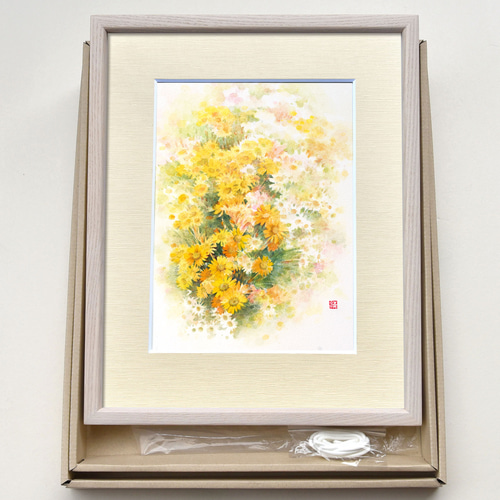 いちごのある静物画☆水彩画☆原画☆A4サイズ☆フレーム付 いちごのある静物画☆水彩画☆原画☆A4サイズ☆フレーム付