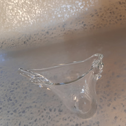 〜splash〜 花器　透明　オブジェ 7枚目の画像