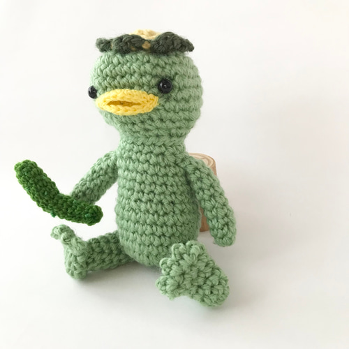 あみぐるみ カッパちゃん あみぐるみ まめや 通販 14206095｜Creema