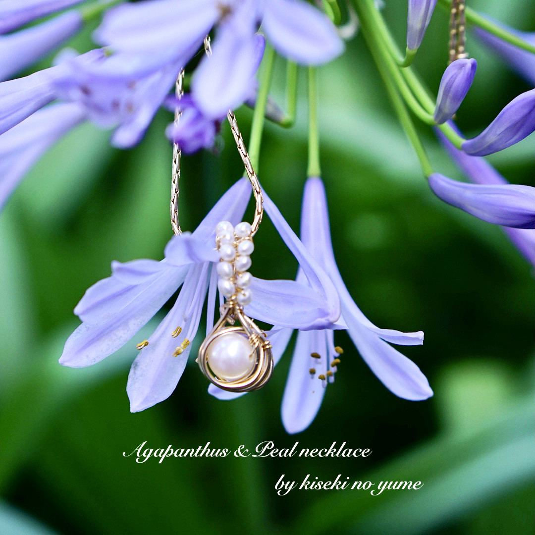 パールのネックレス　〜　ちょっと楽しい着せ替えネックレス　〜