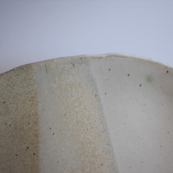3色たまご型小皿　白御影土×チタンマット釉・白鼠結晶釉 20枚目の画像