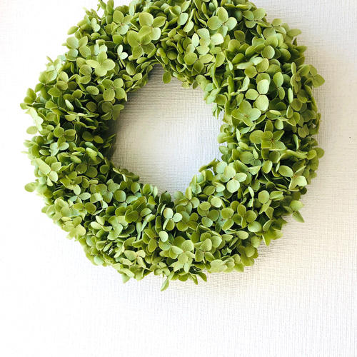 紫陽花アナベルのリース♪〜Lサイズ〜 リース Dans les bois 通販