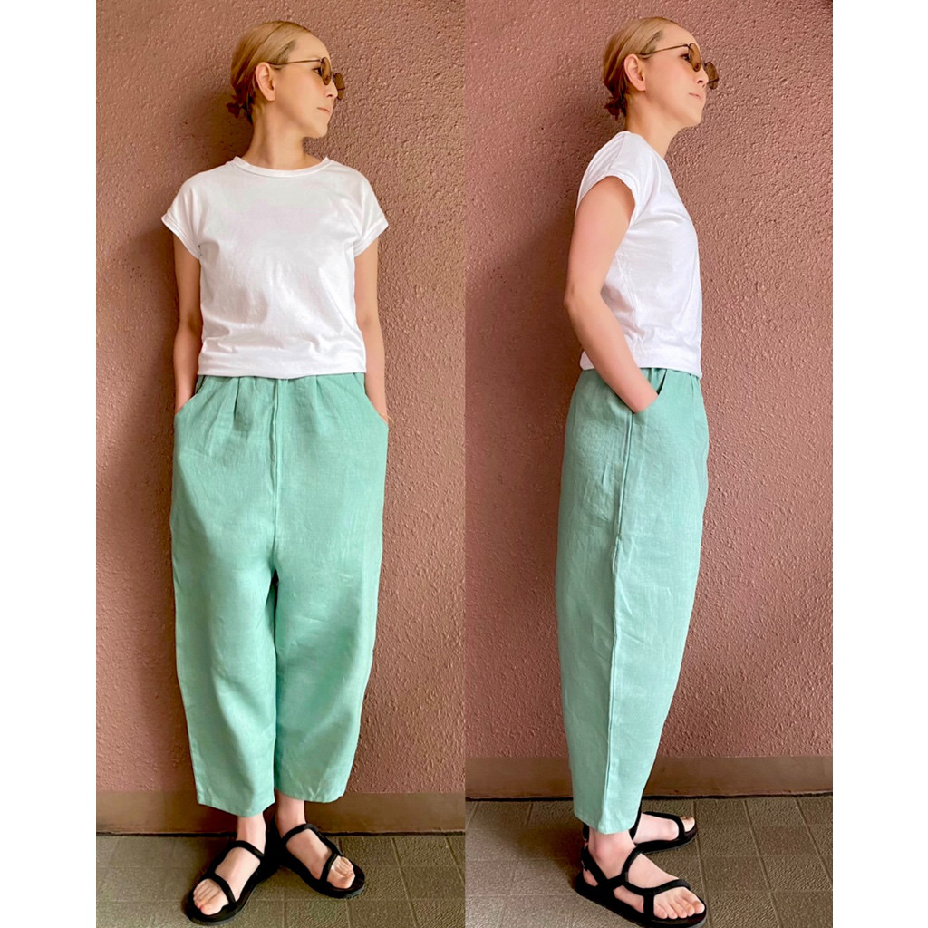 RATA❤️長さ選べる❣️上質リネン100%❤️絶妙シルエットの