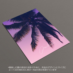 ☆インテリアフォトポスター -PALM TREE-【337】 6枚目の画像