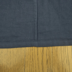 ダブルガーゼのフレンチ袖Tシャツ　ネイビー 6枚目の画像