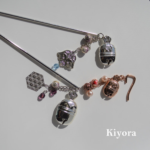 神輿金具 平鈴ヘアアクセサリー かんざし kiyora 通販 14207194