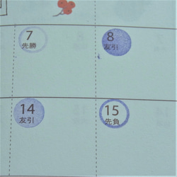 小さい丸　スタンプ　1×1cm　２個セット　ベタと白抜き 2枚目の画像