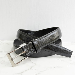 日本製 フランス デュプイ社製 ボックスカーフ 牛革 上質 ベルト