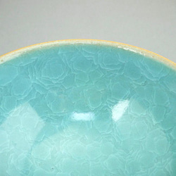 青磁ご飯茶碗　浅型　陶仙　小単品 2枚目の画像
