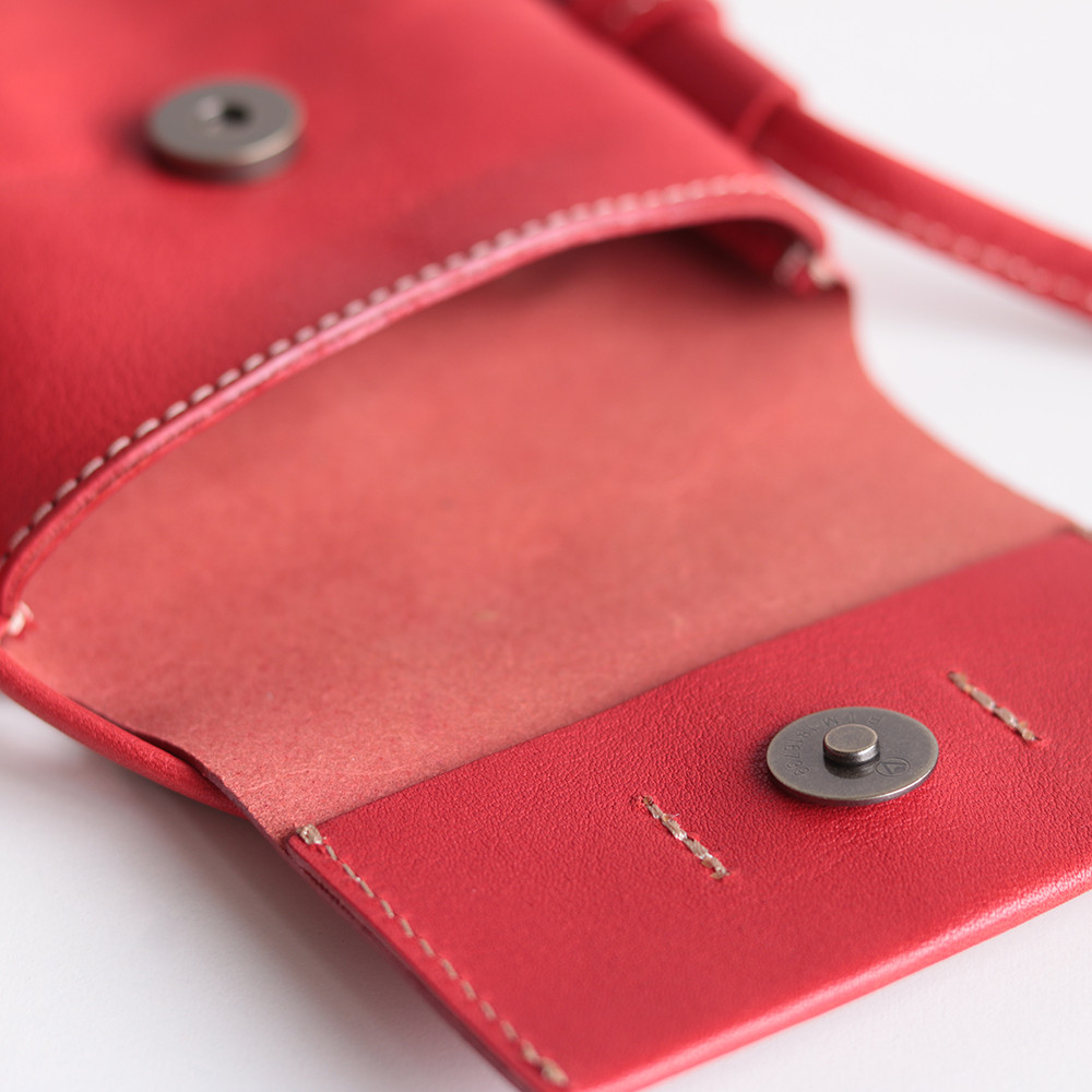 本革 スマホポシェット 栃木レザー 全7色 NC3414V