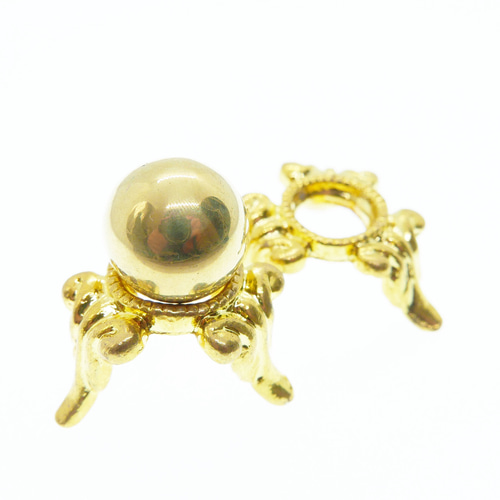 ✼純金加工✼幸運を呼ぶバリ島の神・OMのガムランボール ༺揺らすと