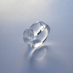 -ribbon- ガラス リング glass ring 1枚目の画像