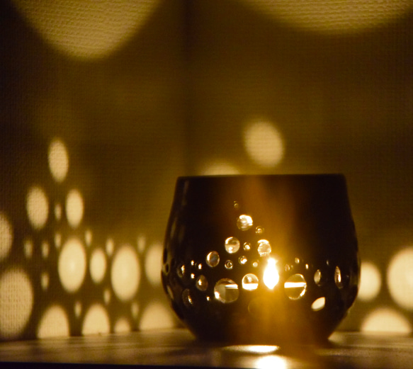 陶器 キャンドルホルダー 送料無料 スタンドライト・テーブル