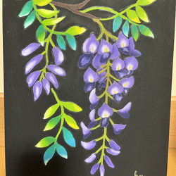チョークアート◇藤の花◇受注販売 絵画 mizuka 通販 15796671 チョークアート◇藤の花◇受注販売 絵画 mizuka 通販 15796671