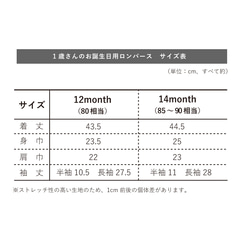 長袖あり◎1歳さんのロンパース double gold 半袖 名前入り お誕生日 写真撮影 スマッシュケーキ バースデー 3枚目の画像