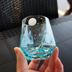 【再販】澄み夜猫のヘキサゴン（水色） 9枚目の画像