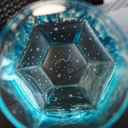 【再販】澄み夜猫のヘキサゴン（水色） 8枚目の画像