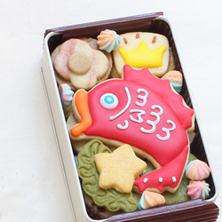 すんごいめで鯛クッキー缶（手のひらサイズ） 7枚目の画像