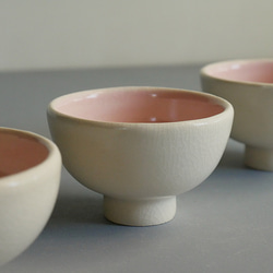 パート・ド・ヴェール おちょこ 藤色 ガラス作家 佐伯泰典作 おちょこ