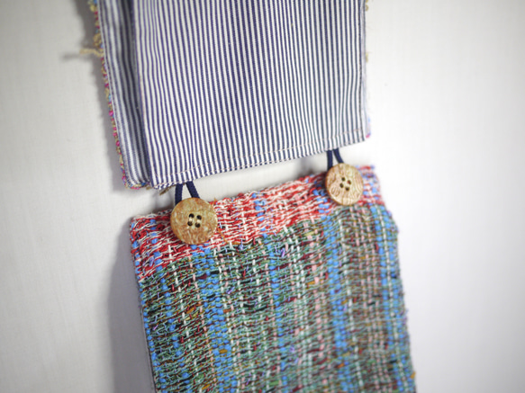 手織りのトイレットペーパーホルダー 9枚目の画像