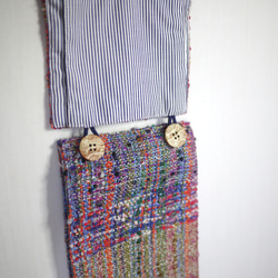 手織りのトイレットペーパーホルダー 13枚目の画像