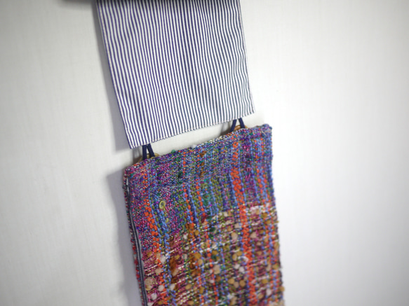 手織りのトイレットペーパーホルダー 12枚目の画像