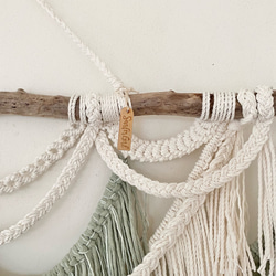 Macrame Wall Hanging マクラメタペストリー 5枚目の画像