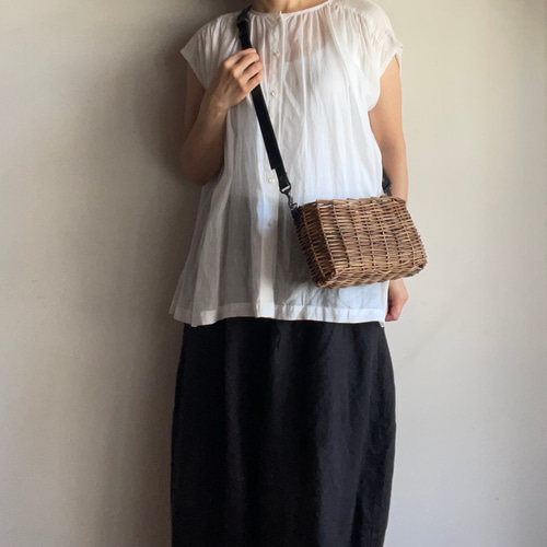 あけびのショルダーバッグ(ポーチ付き) かごバッグ atelier cocon 通販