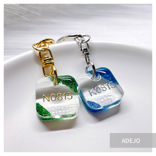 【990円】3Ｄアクリルネームキーホルダー【オーダー】 990円】3Dマカロンカラーのアクリルネームキーホルダー