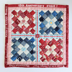 ⭐アメリカンカントリー雑貨❤️パッチワークタペストリー✳️テーブルマットにも✰⋆ ⭐アメリカンカントリー雑貨❤️パッチワークタペストリー