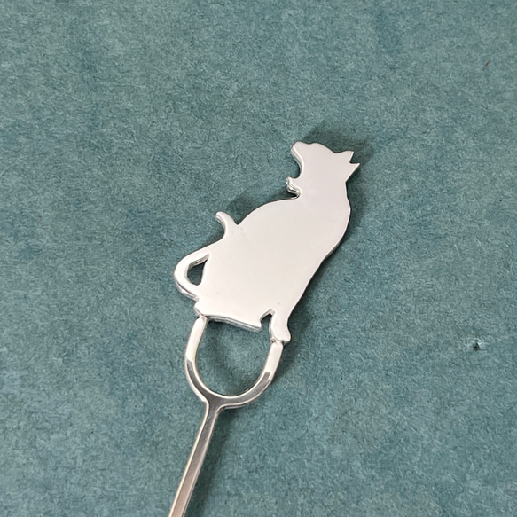 Cat-14-BookMark Silver (Order Production) 3枚目の画像
