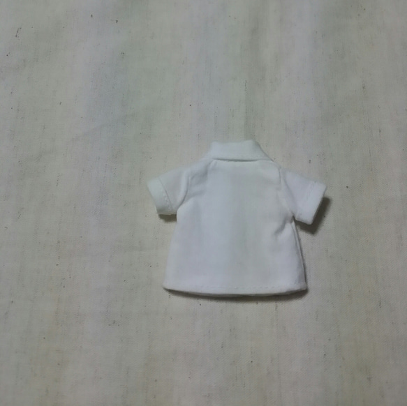 16㎝サイズ　半袖シャツ(ホワイト) 4枚目の画像