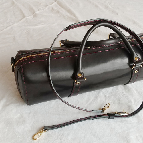 フルートケースカバー本革製 フルートバッグ(ブラック) フルートケースカバー本革製 フルートバッグ(ブラック) - メルカリ