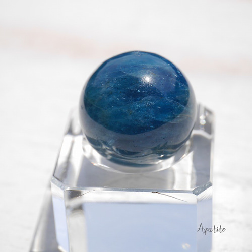 最終お値段❤️ 天然石 ブルーアパタイト スフィア ハート 特別価格