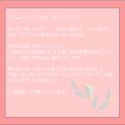 『レッスンバッグ・絵本袋・手提げ袋』H30×W40リボン付き 入園入学【合計7000円以上で送料無料】 9枚目の画像