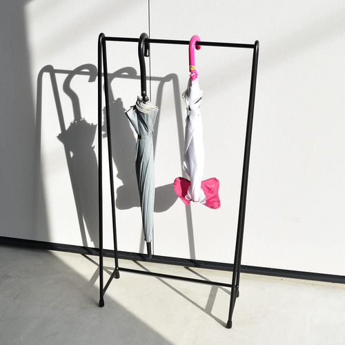 ☆アイアン家具 手曲げ 頑丈傘立て/傘(かさ/カサ)掛け ハンガーラック