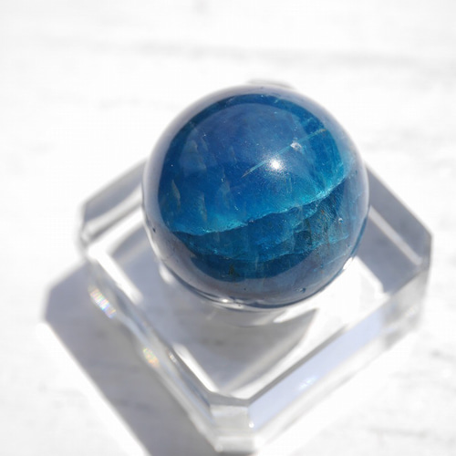 ⭐︎【高級】天然 アクアマリン 丸玉 19mm ⭐︎【高級】天然 アクアマリン 丸玉 19mm