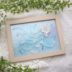 ペーパークイリング＊ワンワンデザインフレーム ペーパークイリング＊ワンワンデザインフレーム