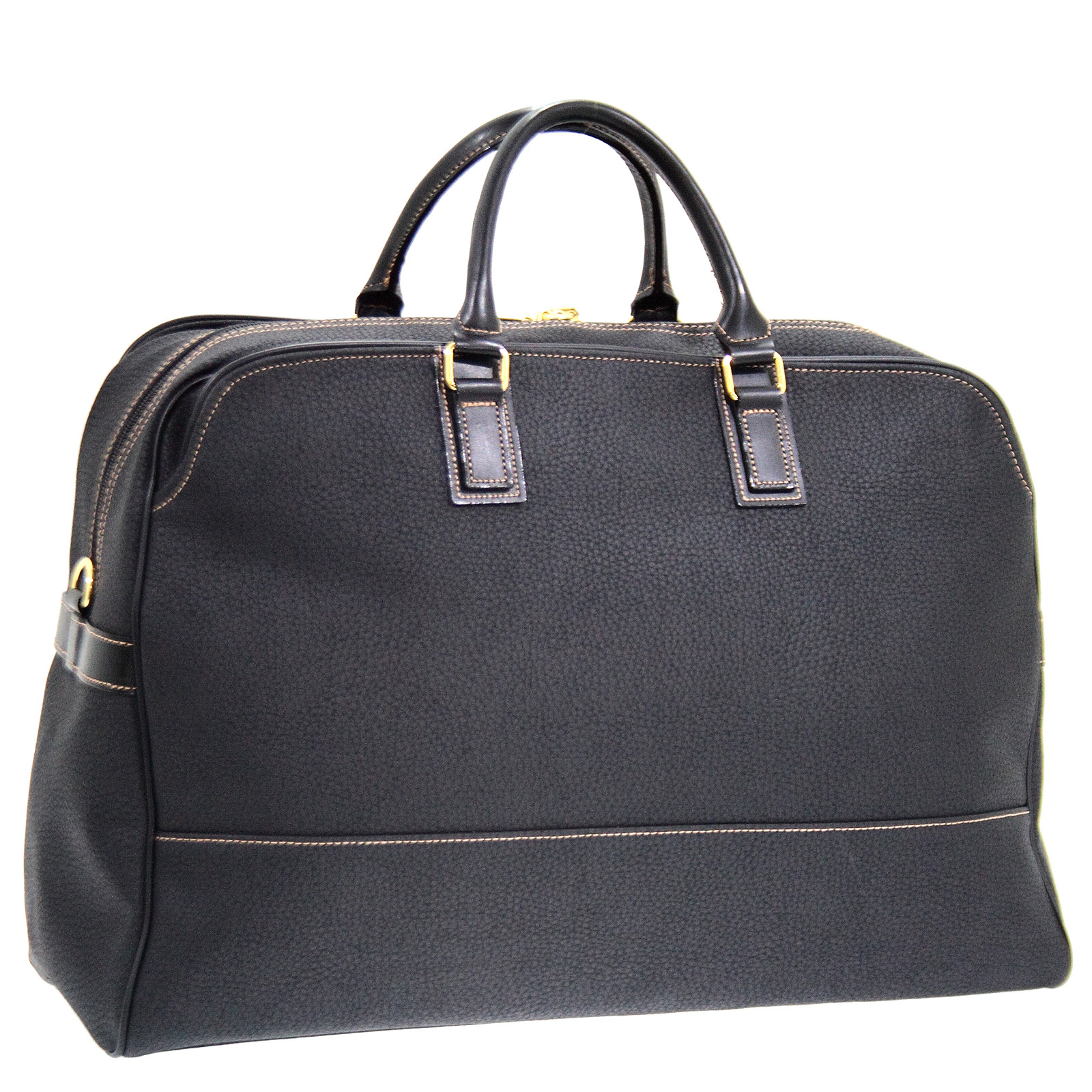 木和田　合成皮革　No.1569「両アオリボストン」　日本製 11,250円