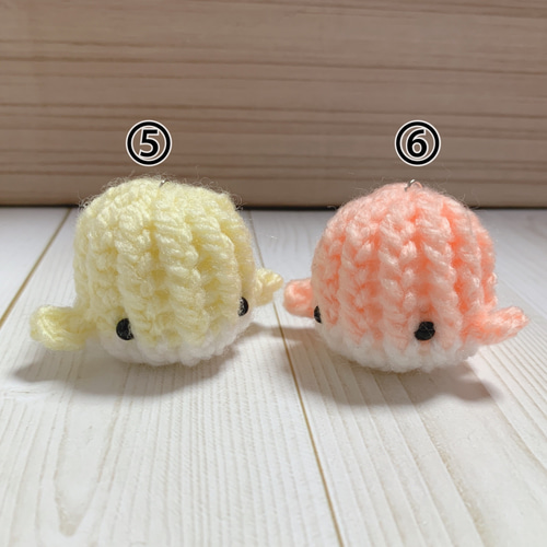 ちっちゃなくじらのあみぐるみストラップ〜その2〜 あみぐるみ りのん
