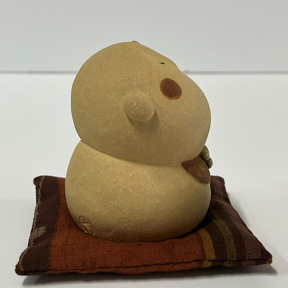 傾斜面 Jizo 帶緩衝墊（非常小） O-162 Ceramic / Jizo / Jizo 第5張的照片