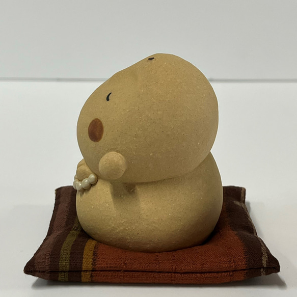 傾斜面 Jizo 帶緩衝墊（非常小） O-162 Ceramic / Jizo / Jizo 第7張的照片