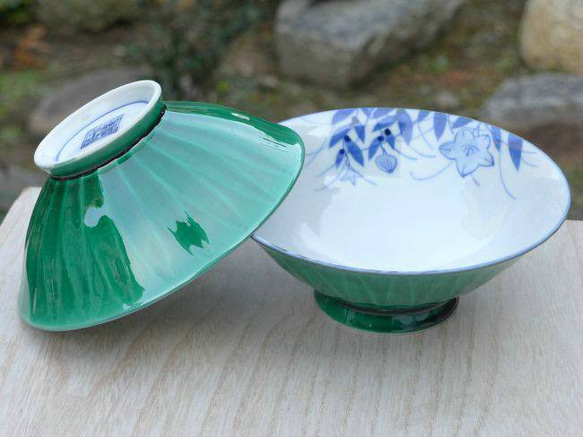 京焼 清水焼 ご飯茶碗ペア 昇峰 滴り