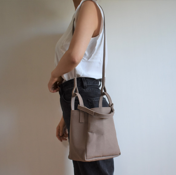 WALKING SHOULDER TOTE BAG （マットブラウン） 11枚目の画像