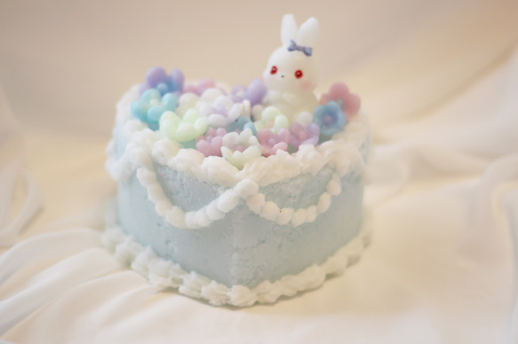 キャンドル♡満開のハートケーキ 6枚目の画像