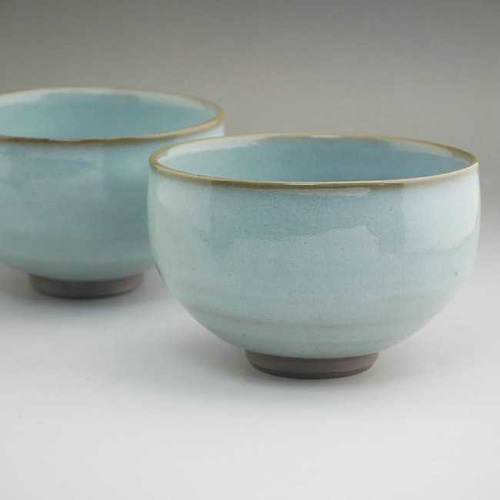 ◇商品番号 11417 月白抹茶茶碗 大日 茶碗・めし碗 松韻堂 通販